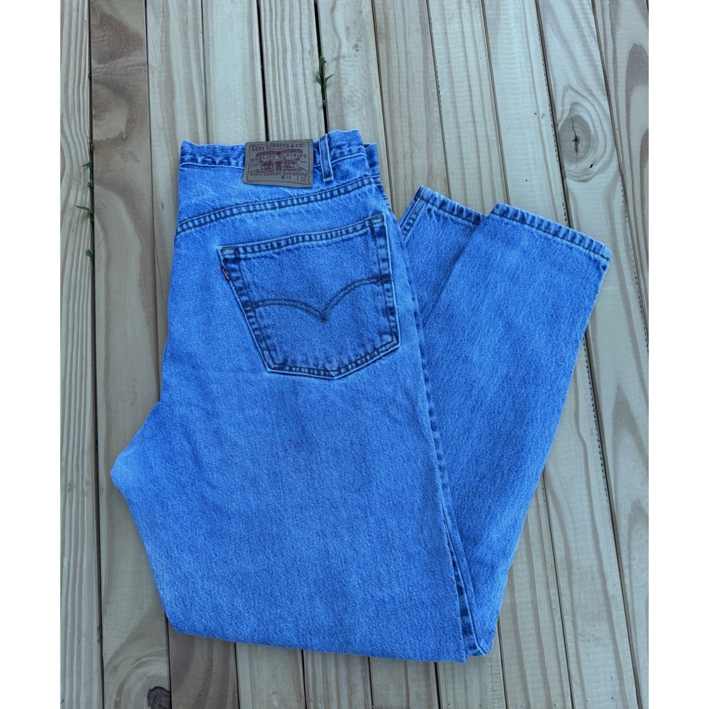 Vintage Levi's Men's Relaxed Straight Leg LL-609 Red Tab 38x32 90's